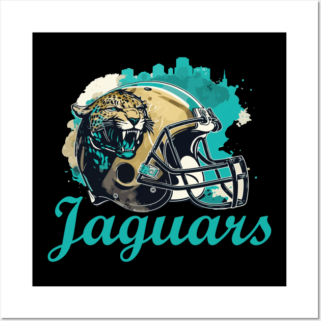 Jaguars Football Team Wall Art by vectrus